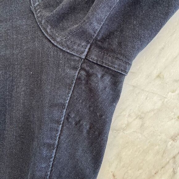 NYDJ high rise embellished side stripe jeans size 14 dark navy - Picture 9 of 9